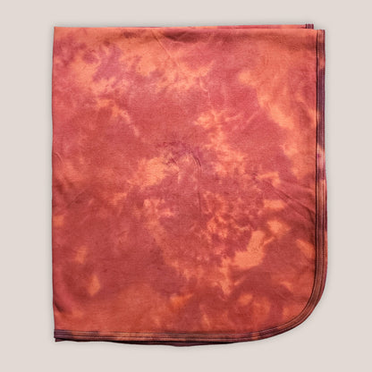 Elenya Organic Cotton Tie Dye Baby Blanket