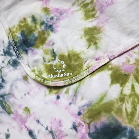 Wicked Grove Tie Dye Organic Baby Blanket