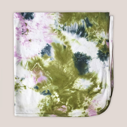 Wicked Grove Tie Dye Organic Baby Blanket