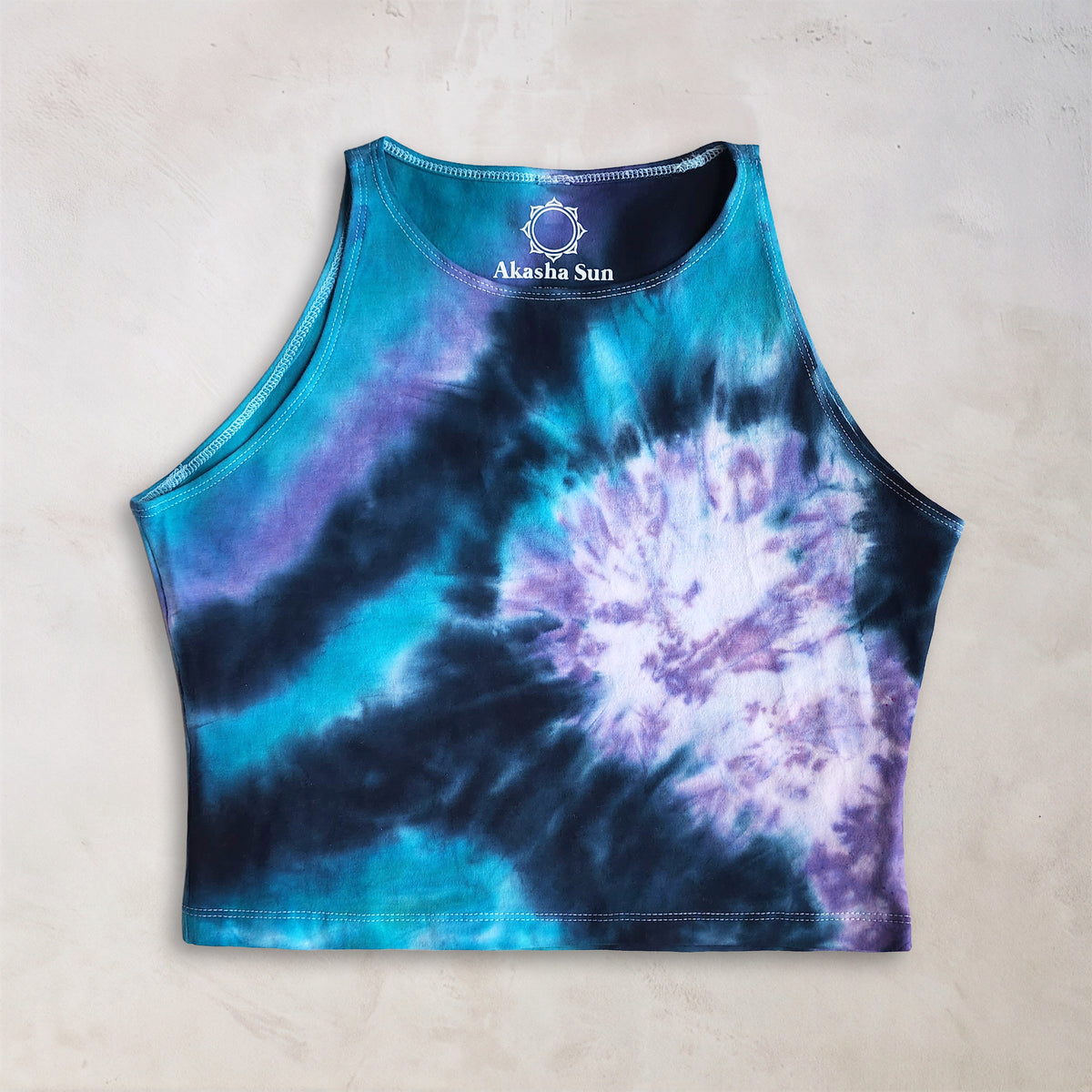 Colorado Dusk Tie Dye Crop Top