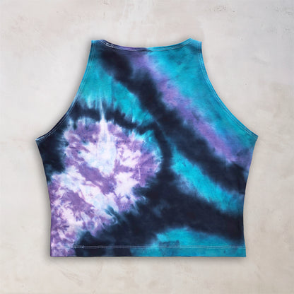 Colorado Dusk Tie Dye Crop Top