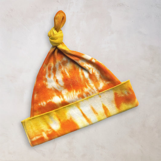 Maui Sunset Tie Dye Organic Baby Hat