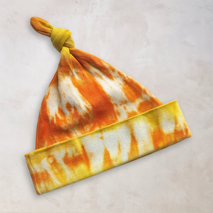 Maui Sunset Tie Dye Organic Baby Hat
