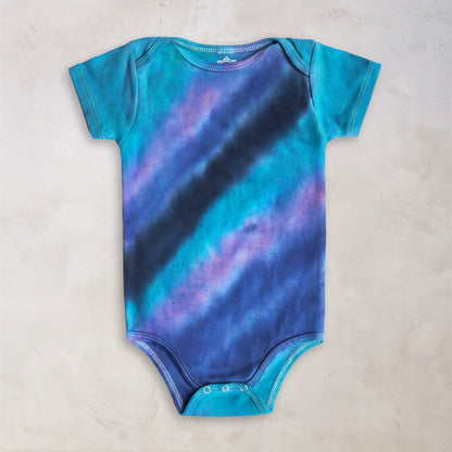 Colorado Dusk Organic Tie Dye Baby Bodysuit