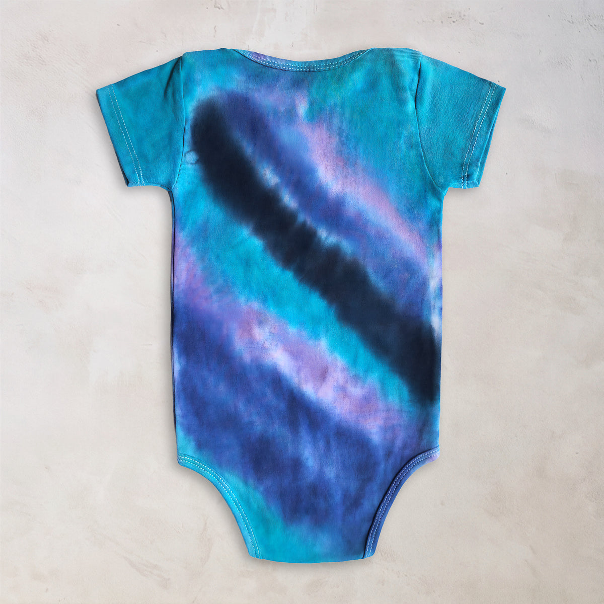 Colorado Dusk Organic Tie Dye Baby Bodysuit