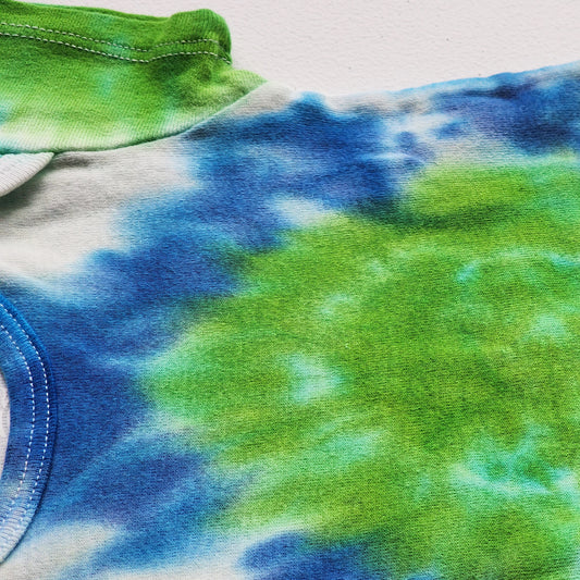 Hana Waterfall Organic Tie Dye Baby Bodysuit