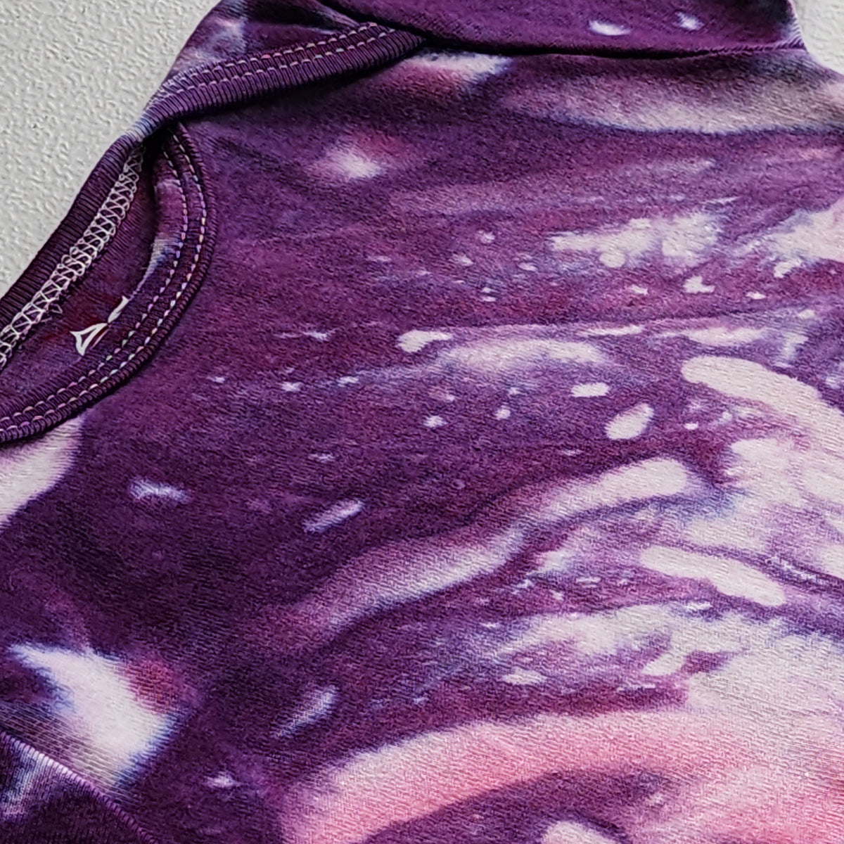 Geranium Organic Tie Dye Baby Bodysuit