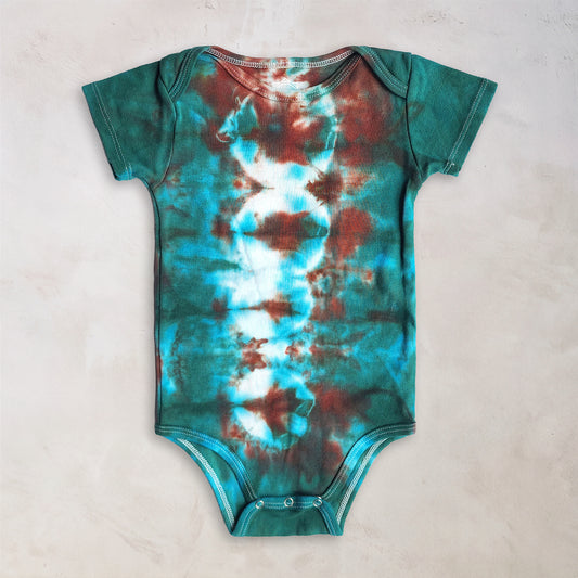 Kiowa Organic Tie Dye Baby Bodysuit