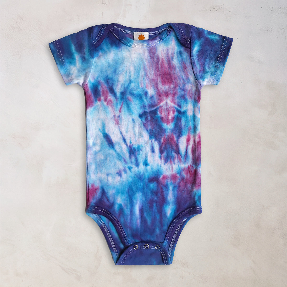 Walo Organic Tie Dye Baby Bodysuit