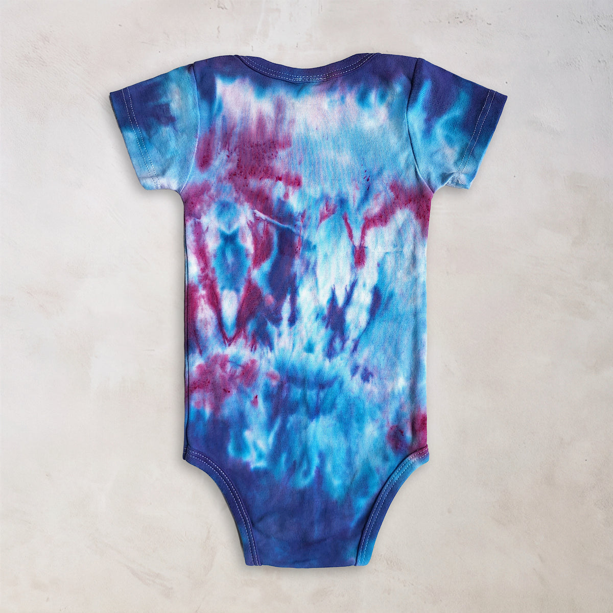 Walo Organic Tie Dye Baby Bodysuit