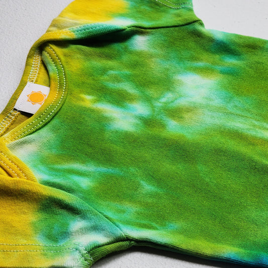 Sequana Organic Tie Dye Baby Bodysuit