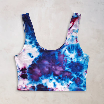 Bryce Dusk Ice Dye Crop Tank