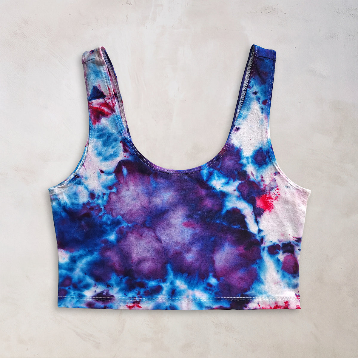 Bryce Dusk Ice Dye Crop Tank