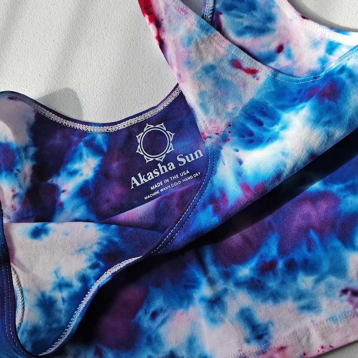 Bryce Dusk Ice Dye Crop Tank