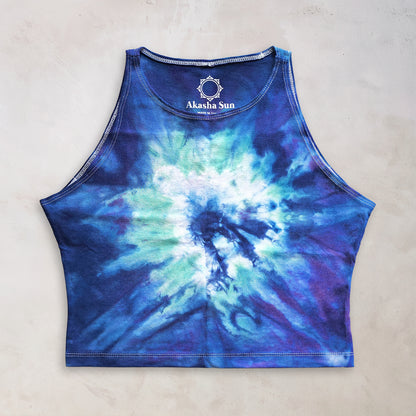 Mykonos Tie Dye Crop Top