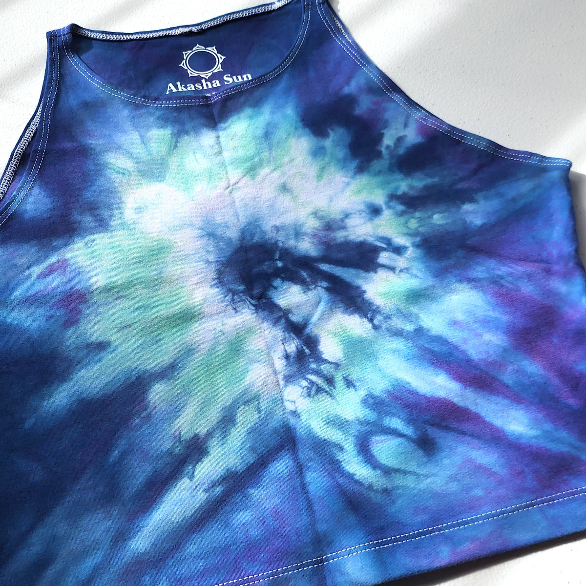 Mykonos Tie Dye Crop Top