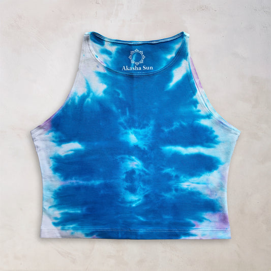 Alaskan Ice Tie Dye Crop Top