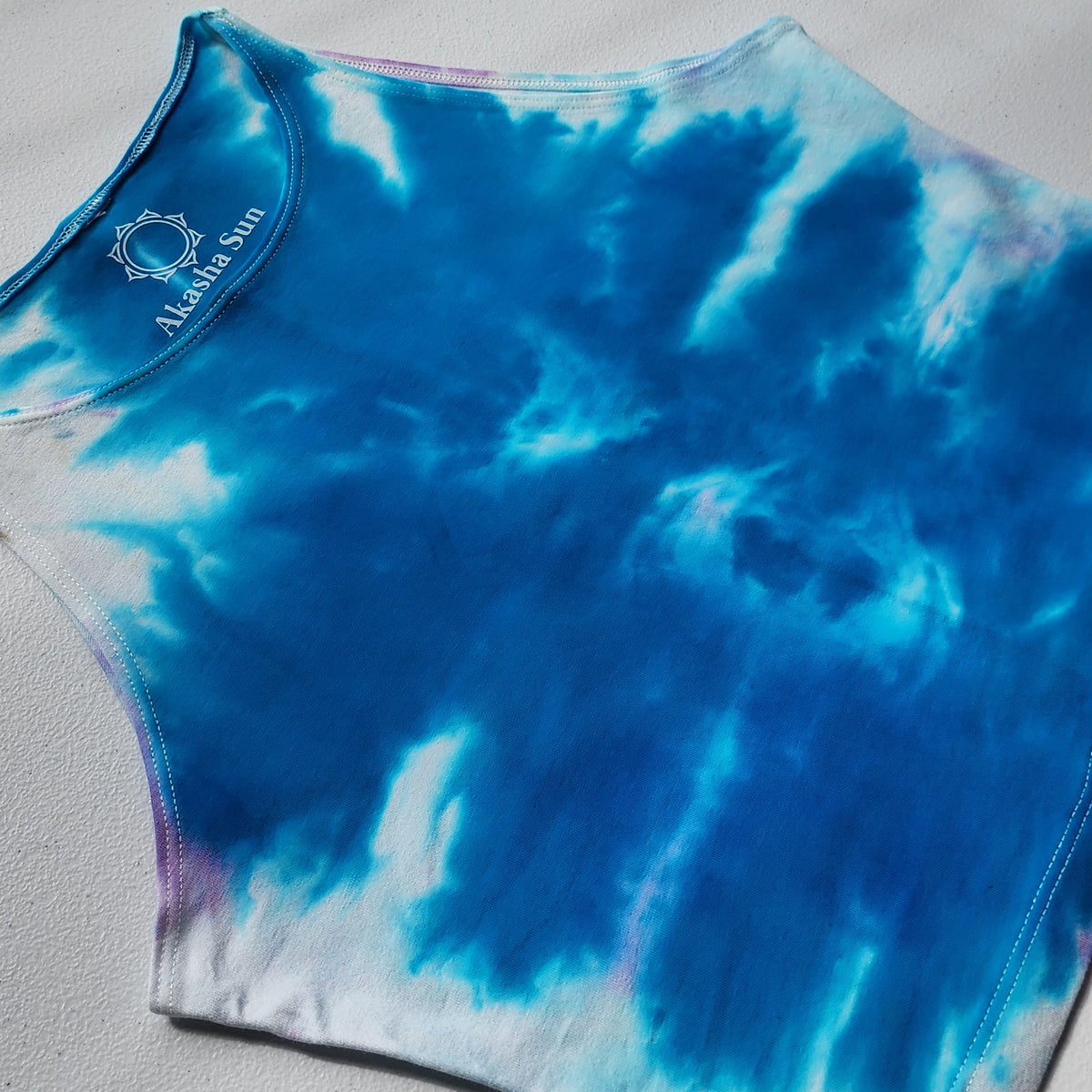 Alaskan Ice Tie Dye Crop Top