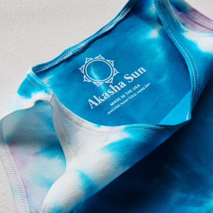 Alaskan Ice Tie Dye Crop Top