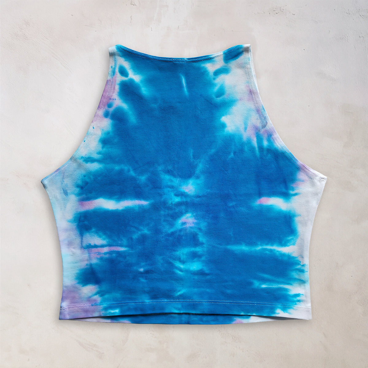 Alaskan Ice Tie Dye Crop Top