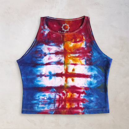 Prism Tie Dye Crop Top