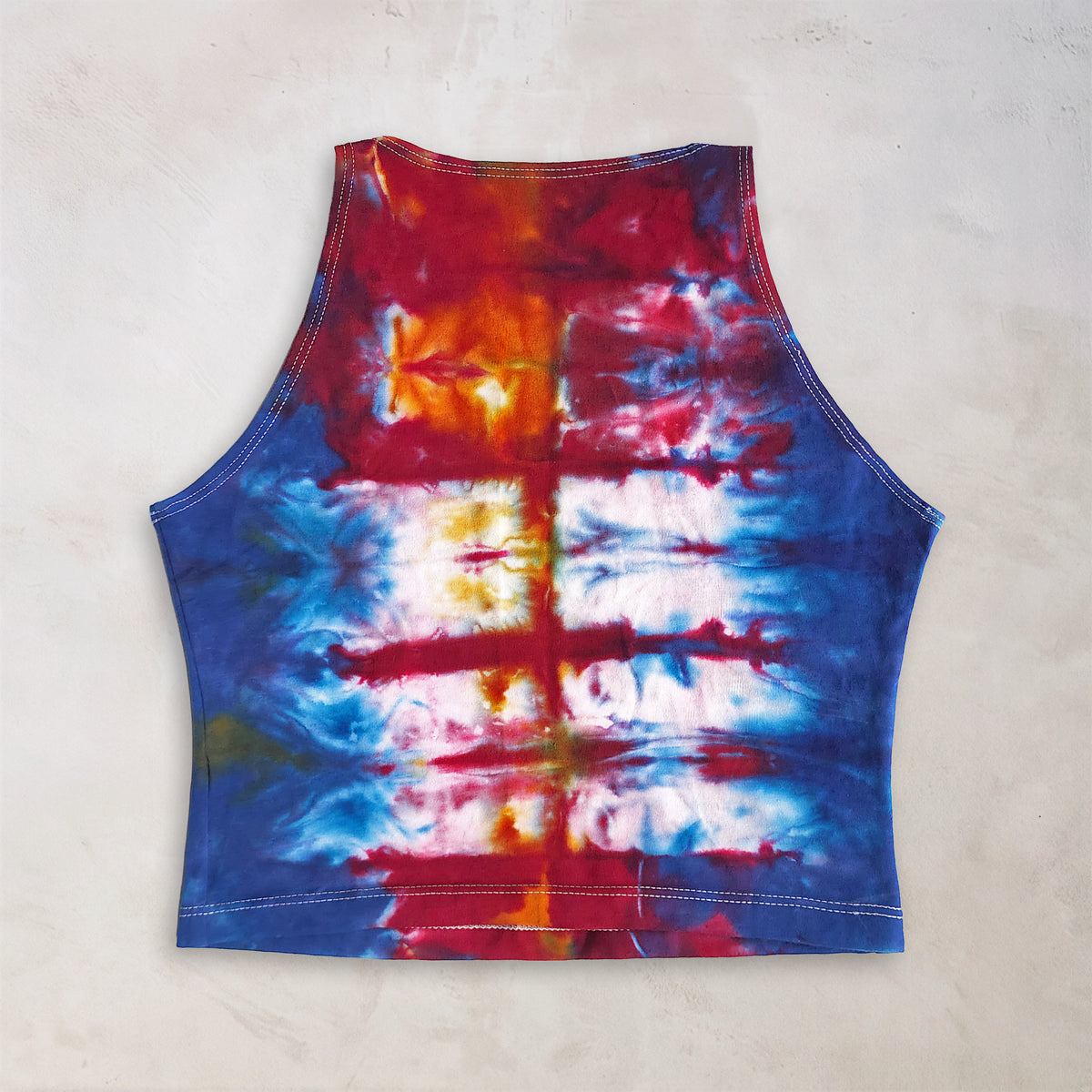 Prism Tie Dye Crop Top