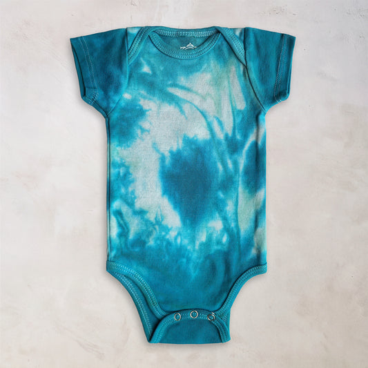 Caribbean Organic Tie Dye Baby Bodysuit
