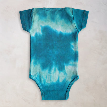 Caribbean Organic Tie Dye Baby Bodysuit