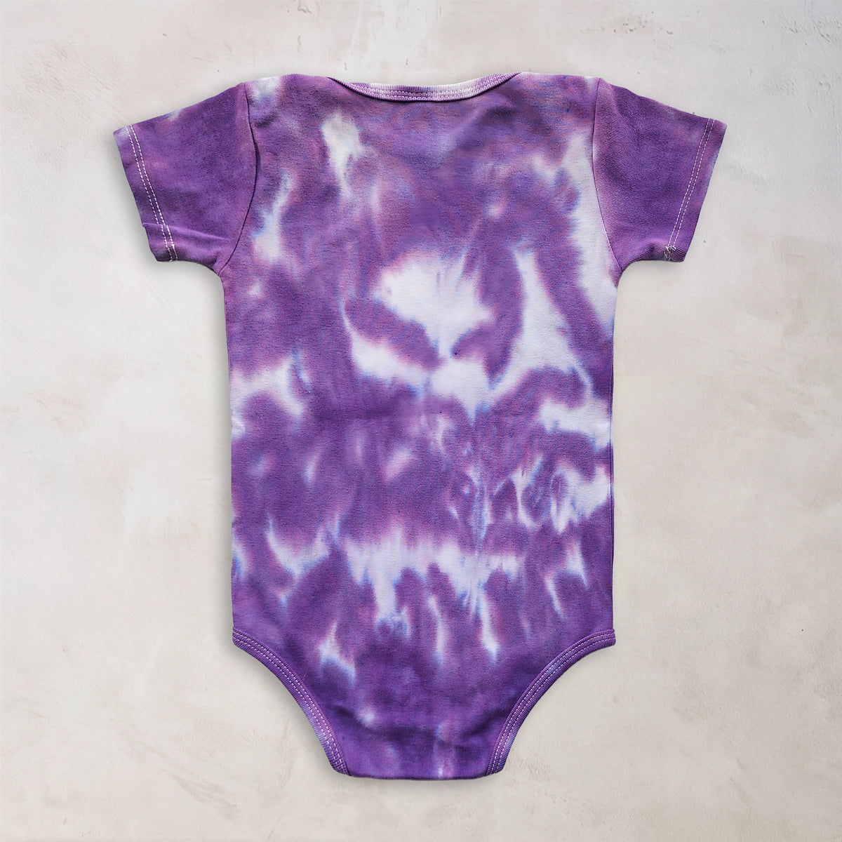 Blooming Lotus Organic Tie Dye Baby Bodysuit