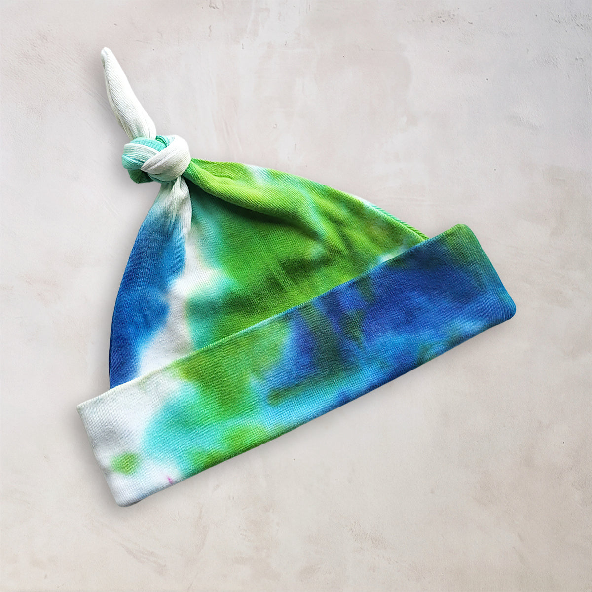 Hana Waterfall Organic Tie Dye Baby Hat