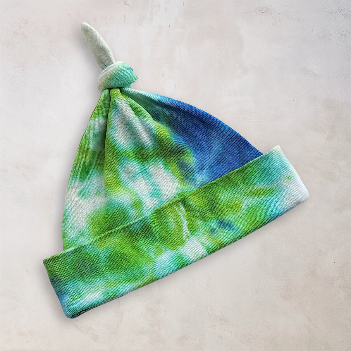 Hana Waterfall Organic Tie Dye Baby Hat