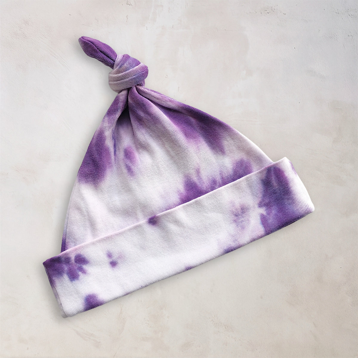 Blooming Lotus Organic Tie Dye Baby Hat