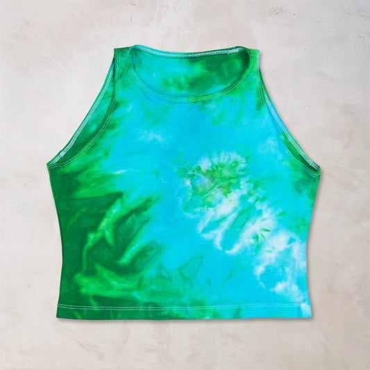 Baja Beach Tie Dye Crop Top