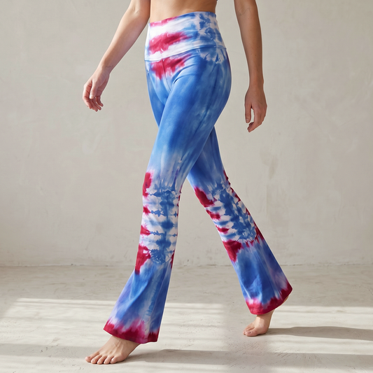 Bisbee Tie Dye Flare Leggings