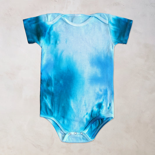 Caribbean Organic Tie Dye Baby Bodysuit