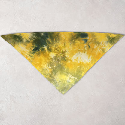 Citrus Moss Tie Dye Bandana