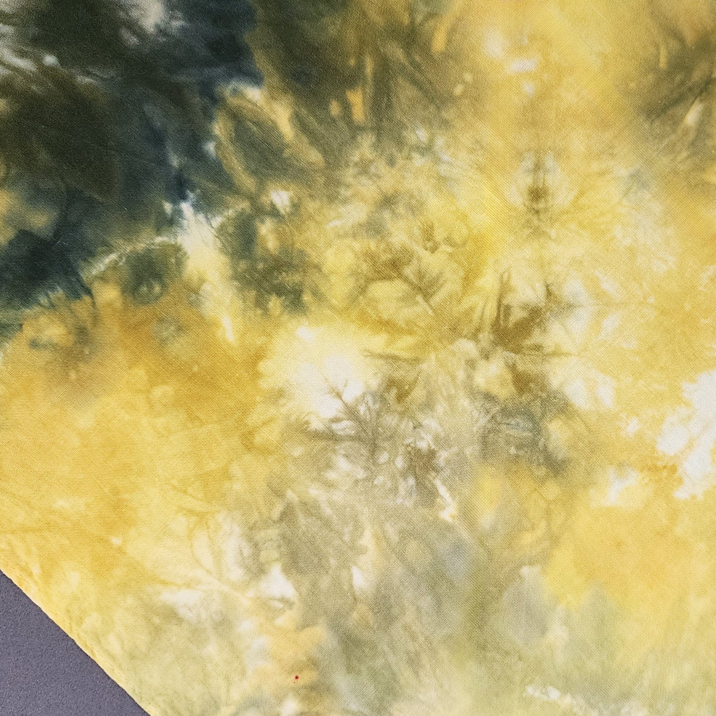 Citrus Moss Tie Dye Bandana