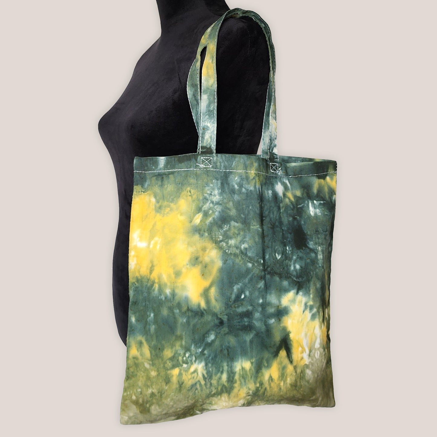 Citrus Moon Tie Dye Cotton Tote Bag