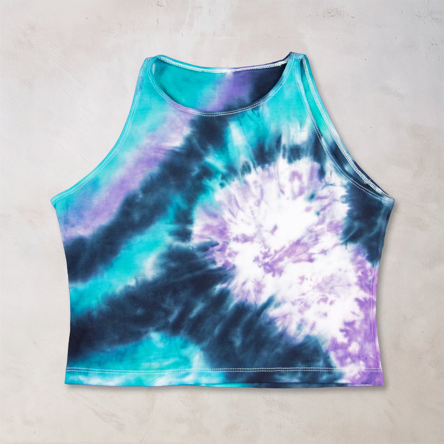 Colorado Dusk Tie Dye Crop Top