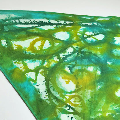 Dandelion Root Tie Dye Bandana