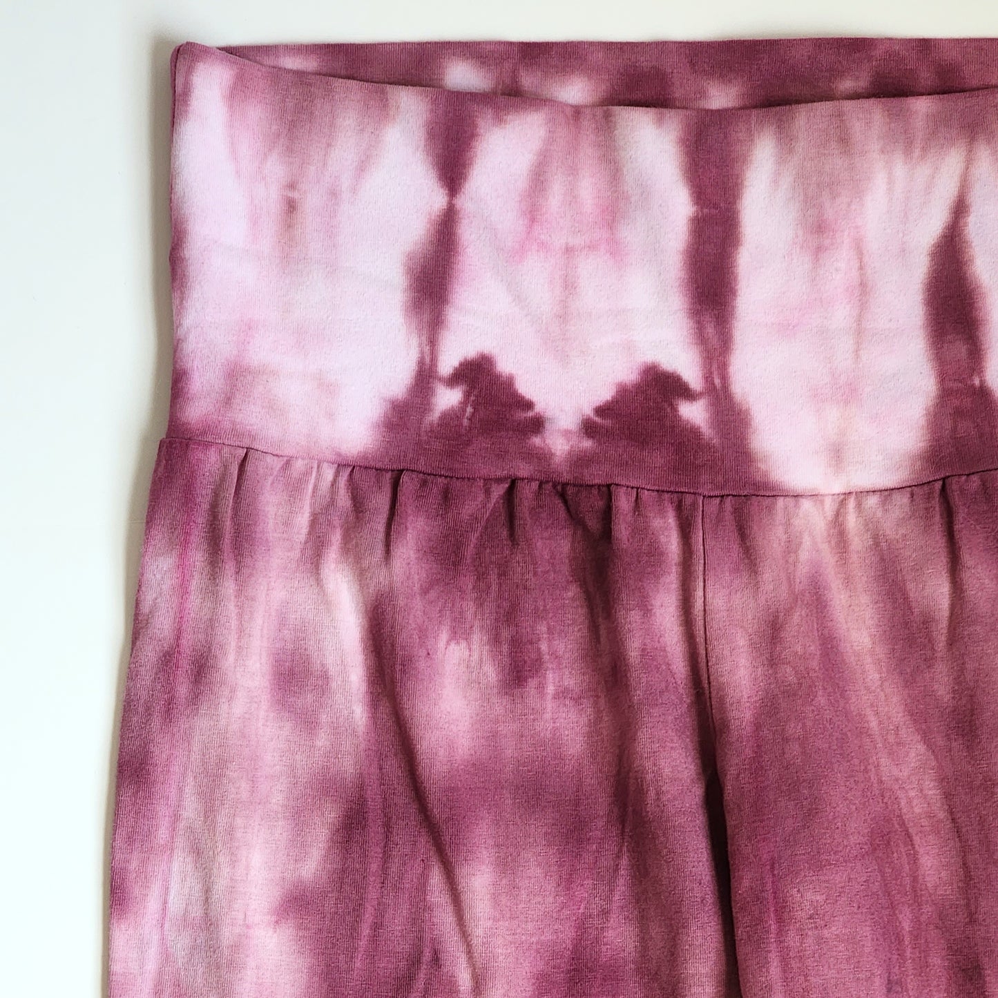 Dusty Rose Tie Dye Cotton Leggings