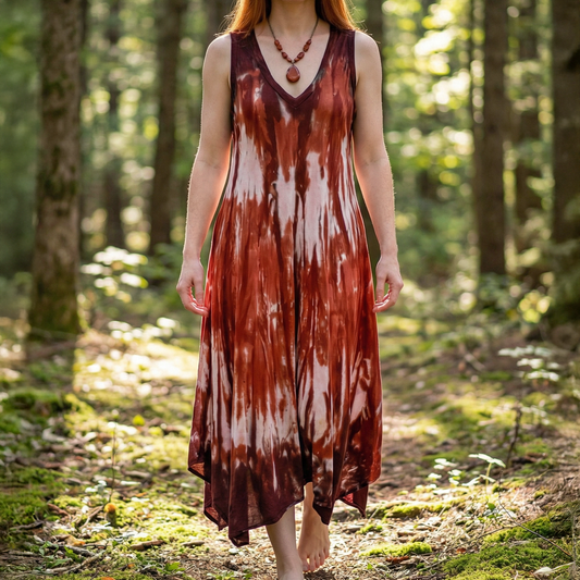 Elden Tie Dye Boho Dress