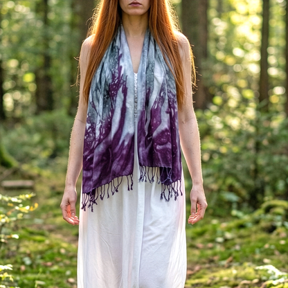 Eolande Tie Dye Boho Scarf