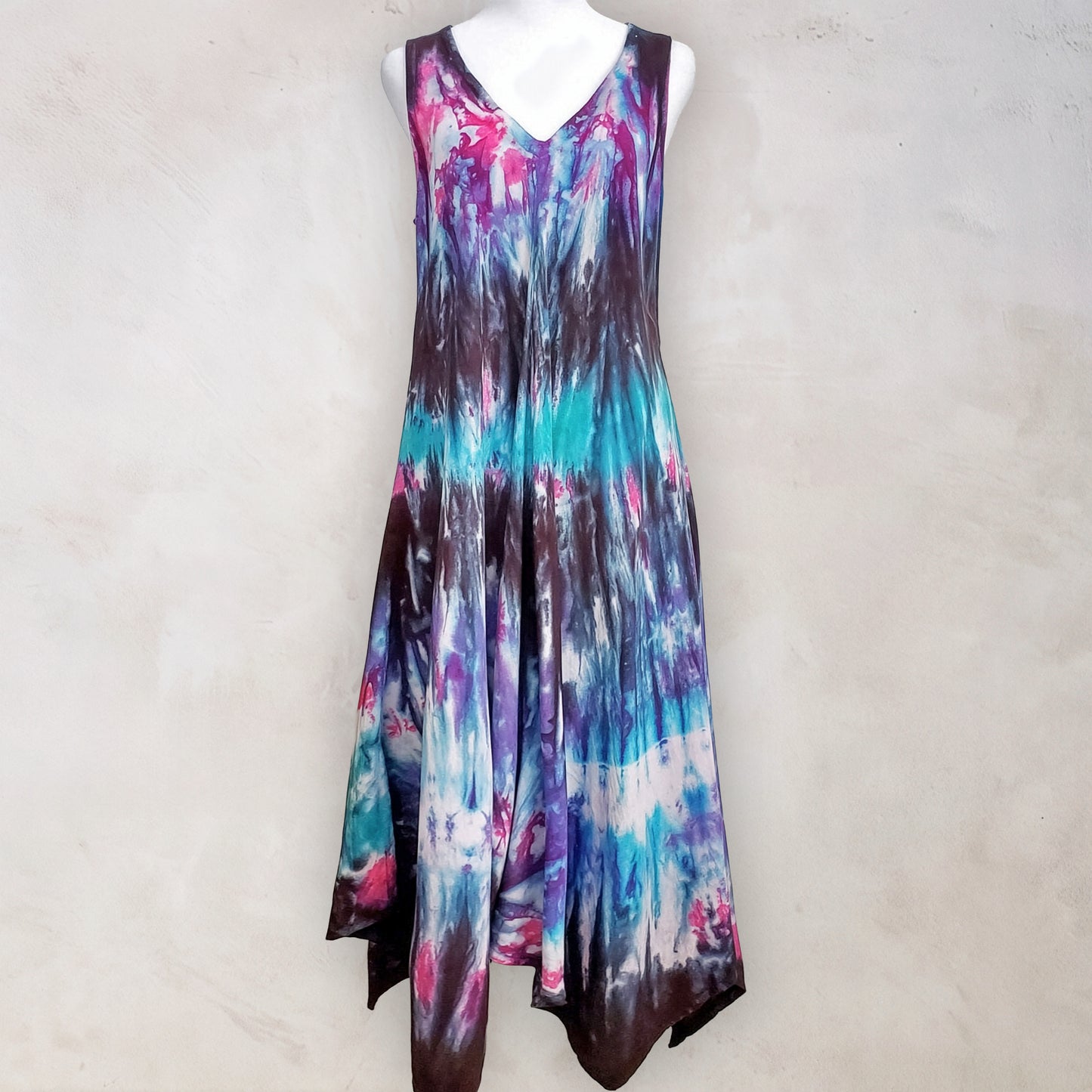 Ethereal Tie Dye Boho Dress