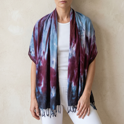 Faye Tie Dye Boho Scarf