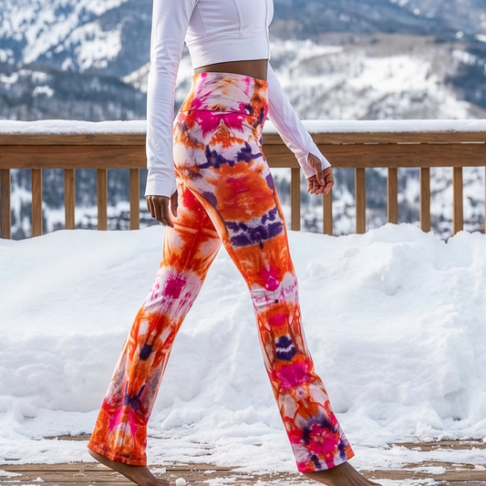 Kindred Spirit Tie Dye Flare Leggings