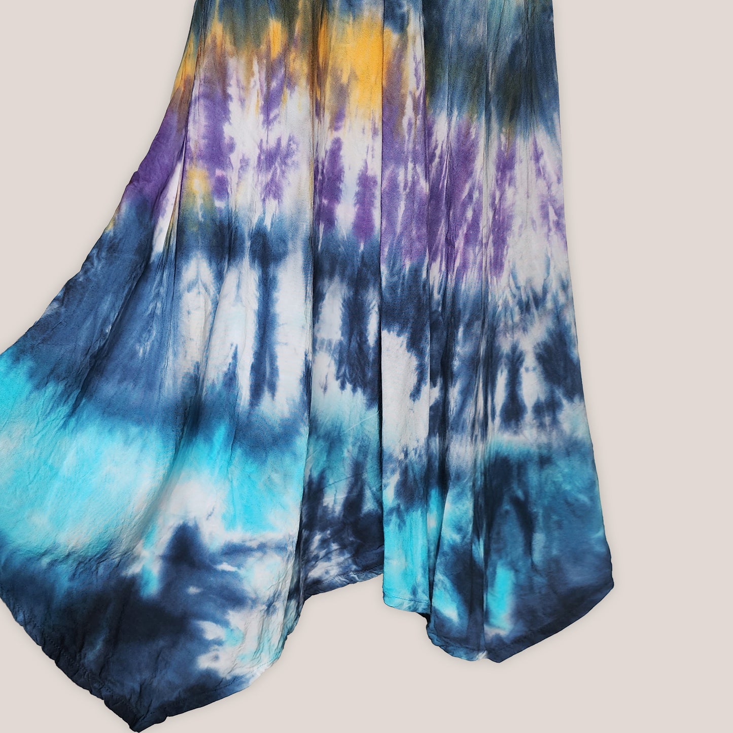 Lagoon Lily Tie Dye Boho Dress