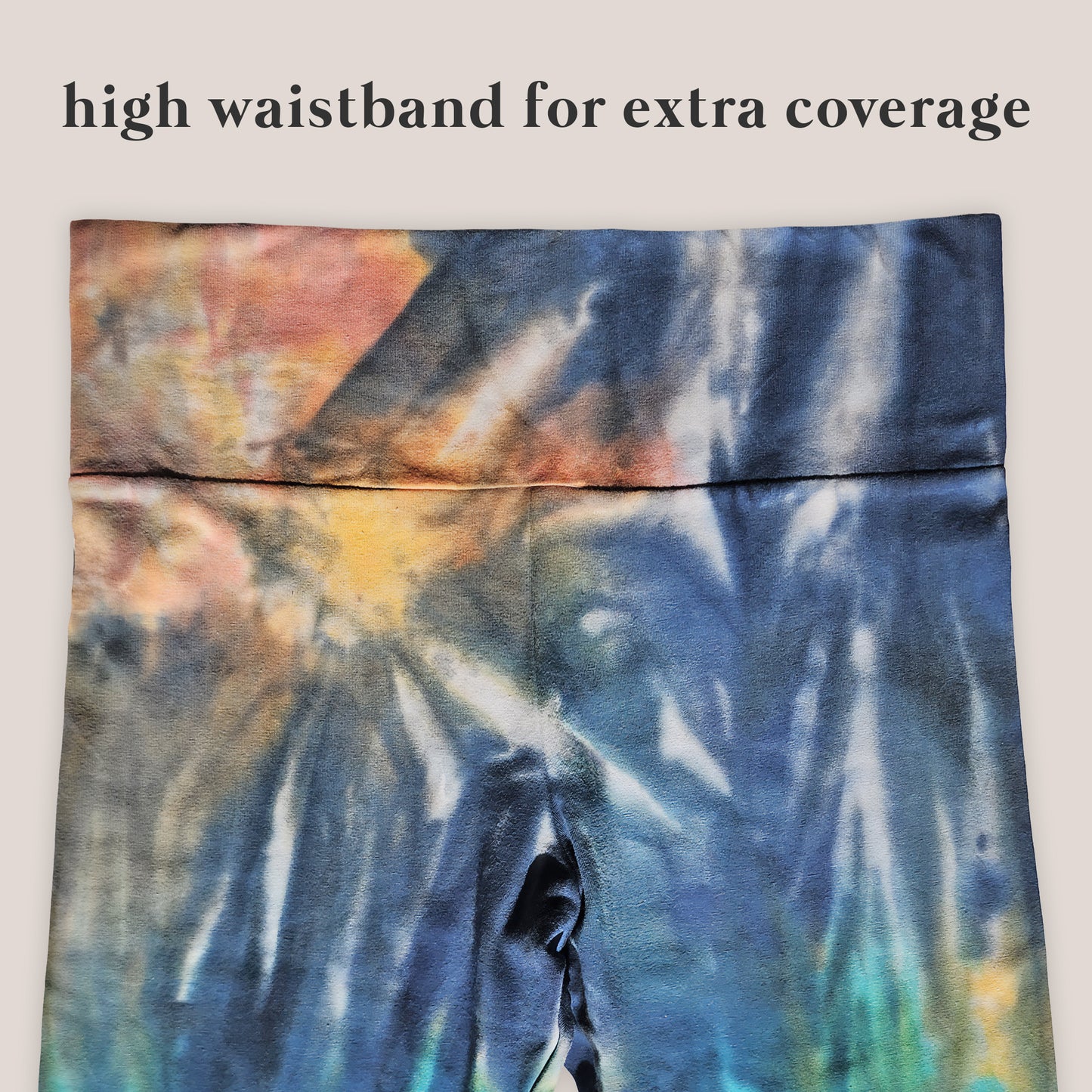 Lagoon Lily Tie Dye Flare Leggings