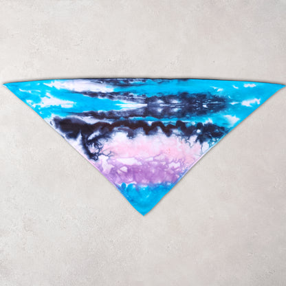 Larkspur Sky Tie Dye Bandana