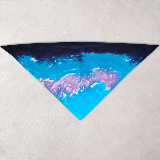 Larkspur Sky Tie Dye Bandana